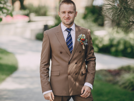 London Calling This Year’s Grooms: 5 Fresh Spins on Custom Wedding Suits for Men