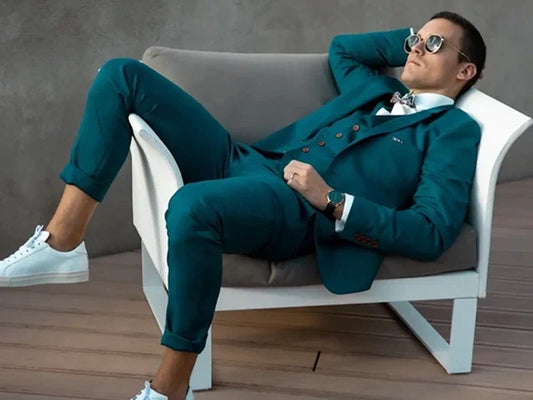 Show Your True Colors in a Custom Wedding Suit for Men