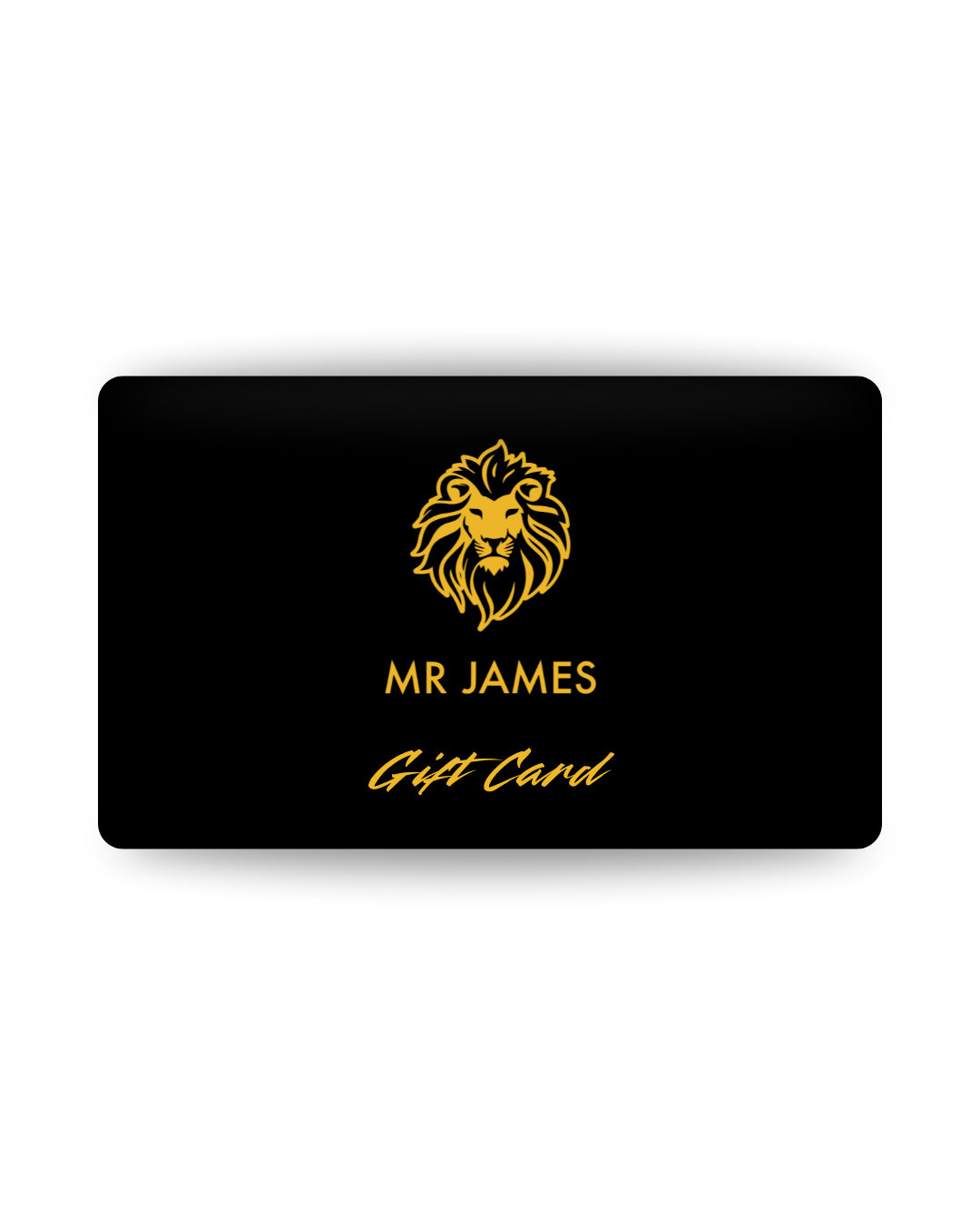 Bespoke MR JAMES Gift Card